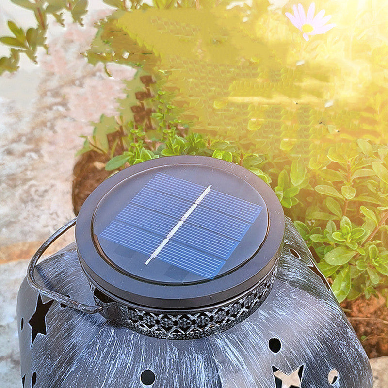 SolarBloom  Night Courtyard Light